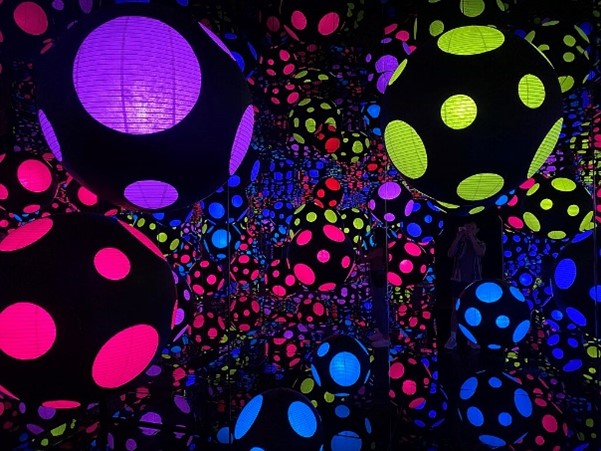 The Infinity Mirrored Room by Yayoi Kusama