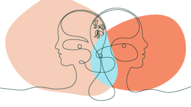 Two people having the same thought